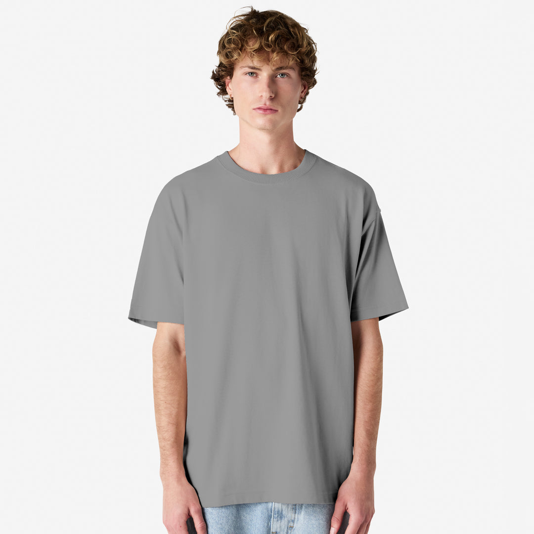 American Apparel The Super Heavy Weight Tee | Adults | Short Sleeve Grey Shirts & Tops