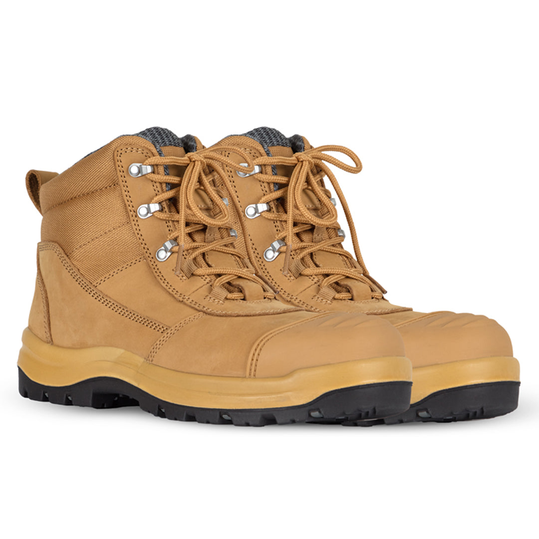 Jbs Wear The Atrax Zip Safety Boot | Adults Wheat Shoes