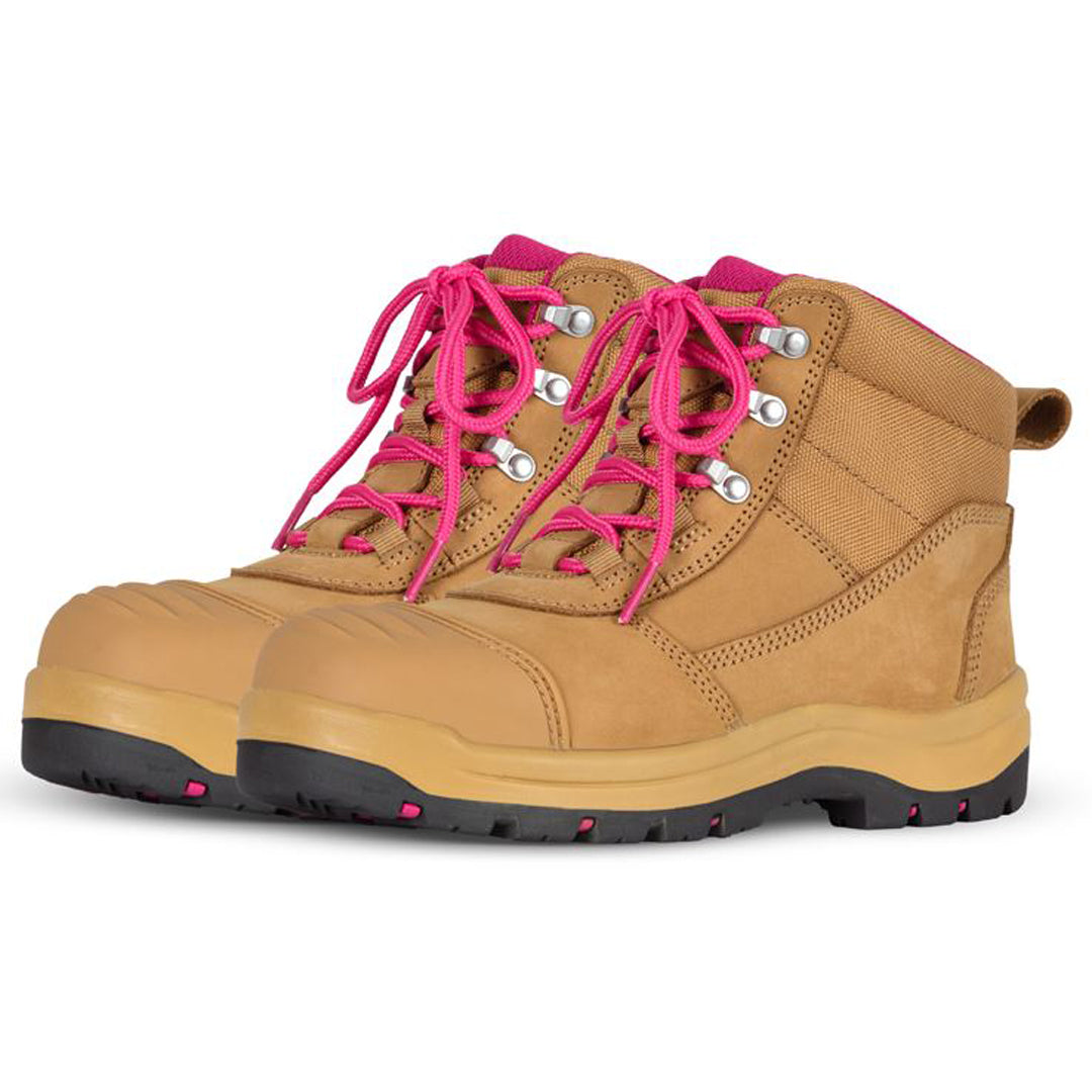 Jbs Wear The Atrax Zip Safety Boot | Ladies Wheat Shoes