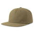 Atlantis Headwear The Cruz Organic Cotton Flat Peak Cap | Atlantis Olive-gr Headwear