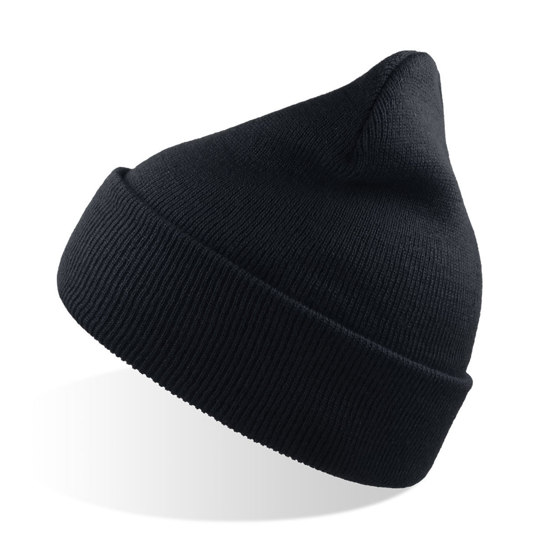 Atlantis Headwear The Recycled Wind Beanie | Atlantis | Adults Navy Headwear