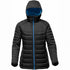 Stormtech The Stavanger Thermal Jacket | Ladies Black/Blue Coats & Jackets