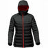 Stormtech The Stavanger Thermal Jacket | Ladies Black/Red Coats & Jackets