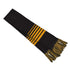 Grace Collection The Acrylic Scarf Black/Gold Scarves