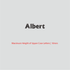 House of Uniforms Embroidery | Personal Names | Small Albert Branding