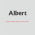 House of Uniforms Embroidery | Personal Names | Medium Albert Branding