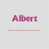 House of Uniforms Embroidery | Personal Names | Medium Albert Branding