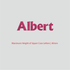 House of Uniforms Embroidery | Personal Names | Medium Albert Branding
