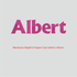 House of Uniforms Embroidery | Personal Names | Large Albert Branding