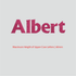 House of Uniforms Embroidery | Personal Names | Large Albert Branding