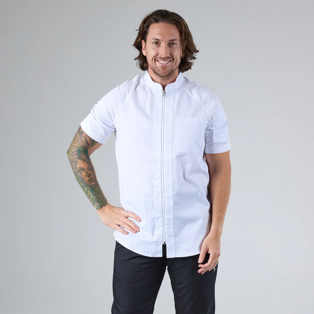 Chef Works The Arcadia Chef Jacket | Mens White Chef's Jackets