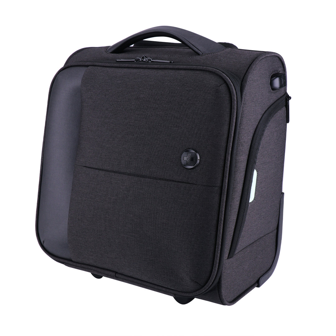 Swissdigital The Arosa Underseat Suitcase Black Suitcases