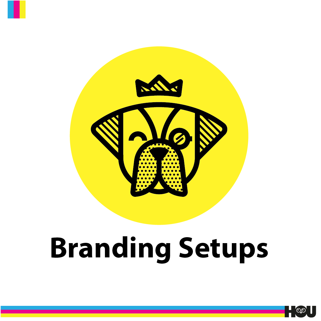 House of Uniforms Branding Setup Fees Branding