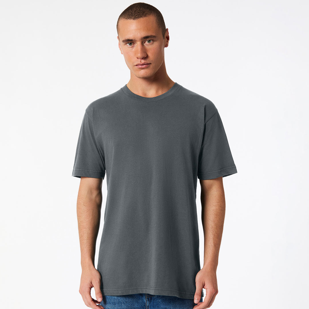 American Apparel The Fine Jersey Tee | Adults Asphalt Shirts & Tops