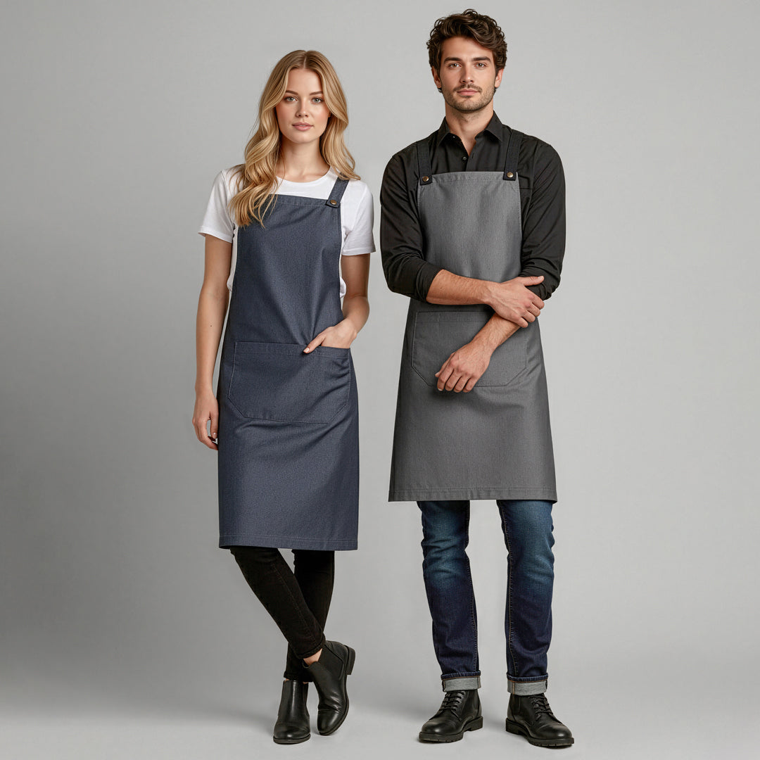 Biz Collection The Urban Bib Apron | Adults | Cross Back Aprons