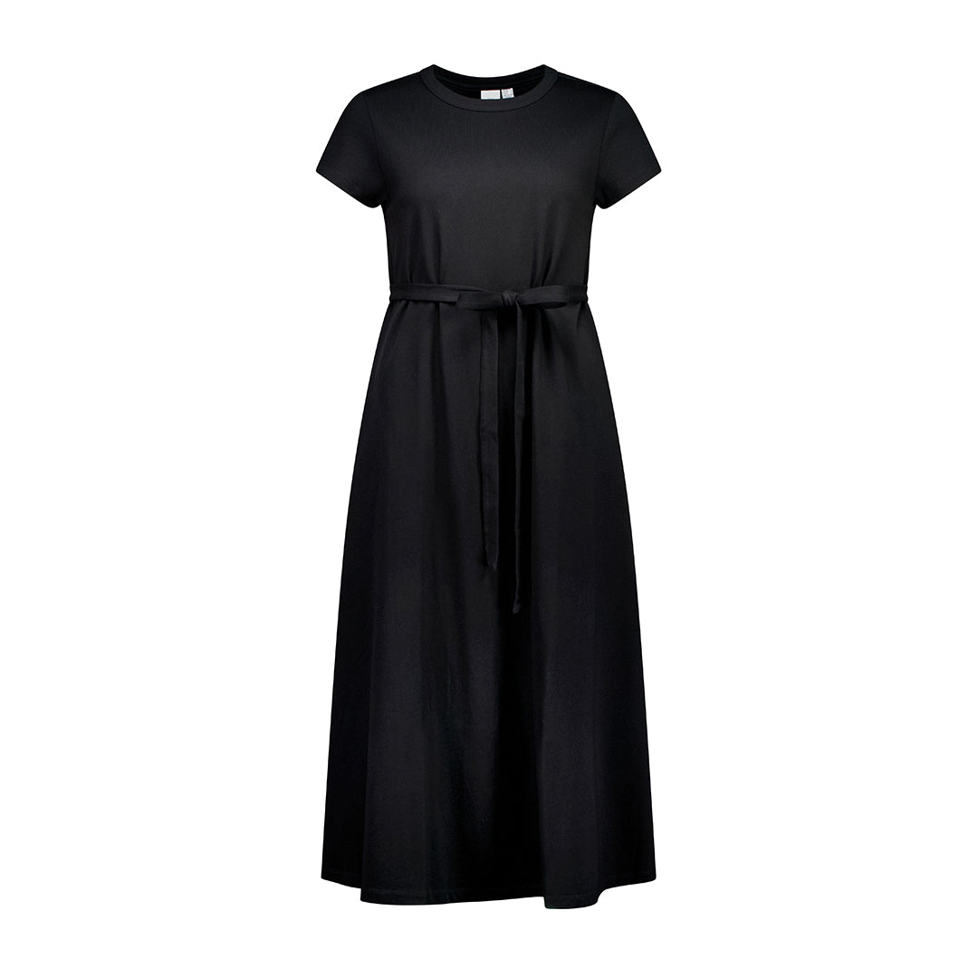 Biz Collection The Grace T-Shirt Midi Dress Black Dresses