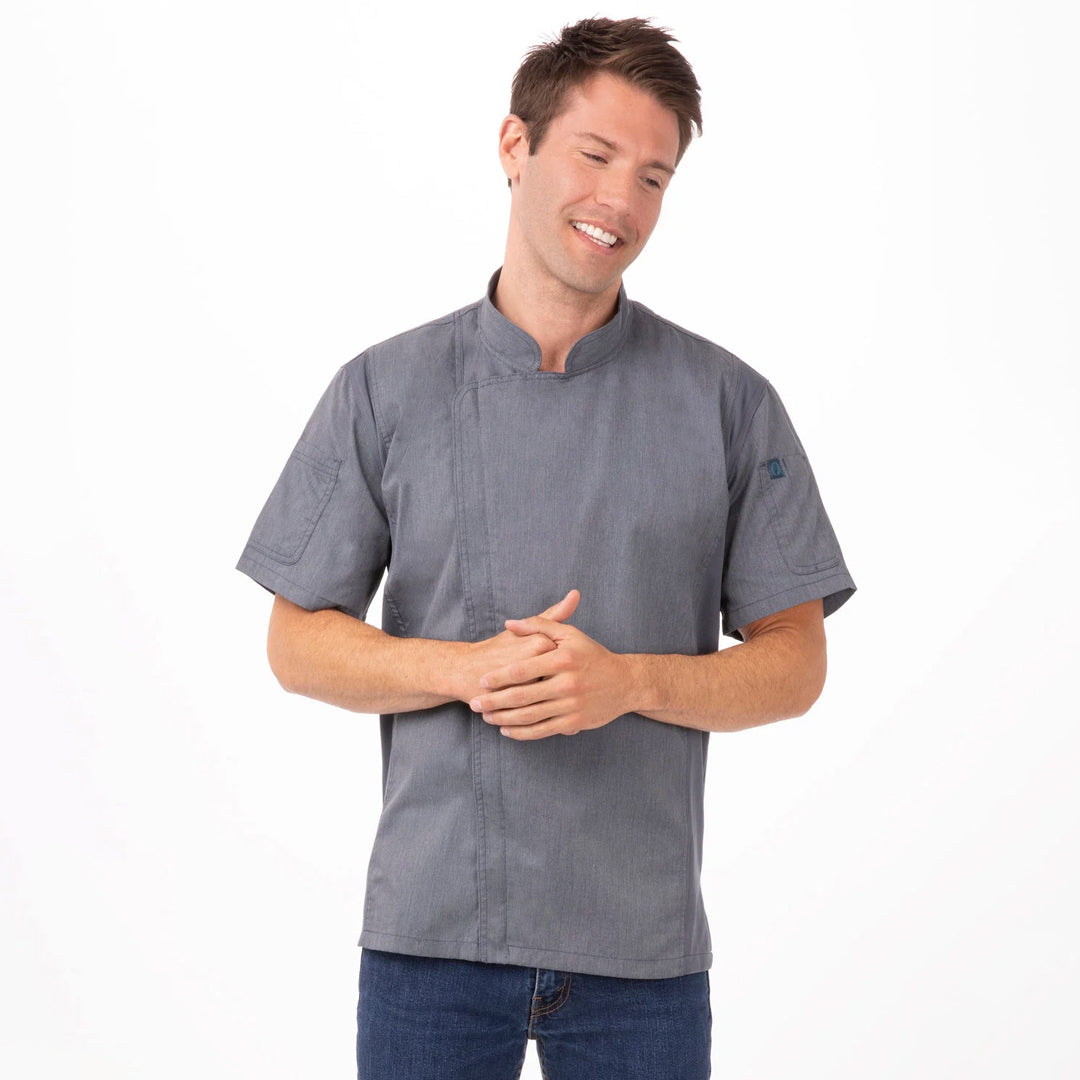 Chef Works The Springfield Chef Jacket | Mens Ink Chef's Jackets