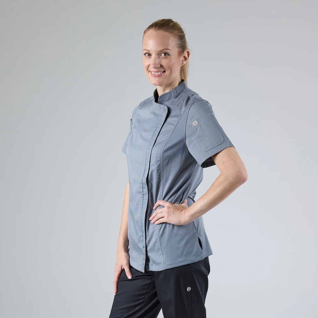 Chef Works The Springfield Chef Jacket | Womens Grey Chef's Jackets