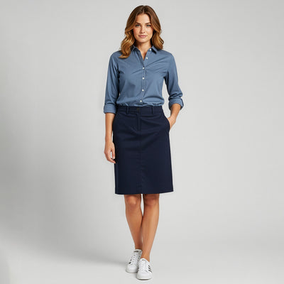 Biz Collection The Lawson Chino | Ladies | Skirt Skirts