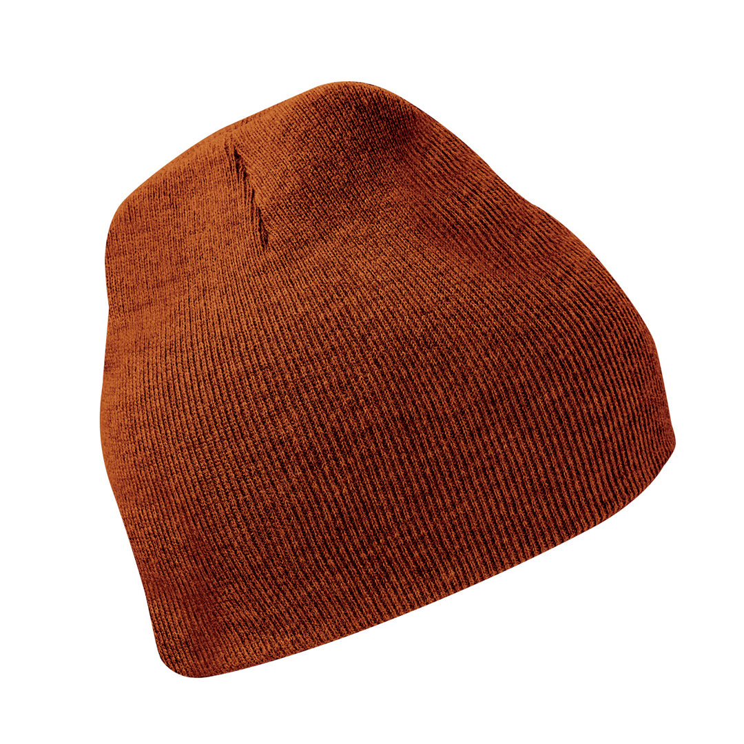 Stormtech The Avalante Knit Beanie | Adults Rust Hats