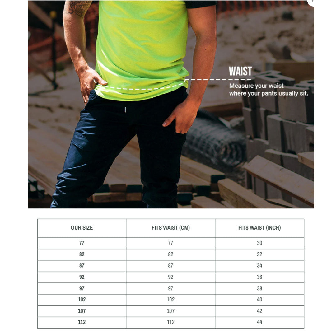Bad Workwear The Bad Saviour Cuffed Work Pant | Mens Pants
