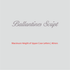 House of Uniforms Embroidery | Personal Names | Medium Ballentine Script Branding