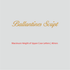 House of Uniforms Embroidery | Personal Names | Medium Ballentine Script Branding