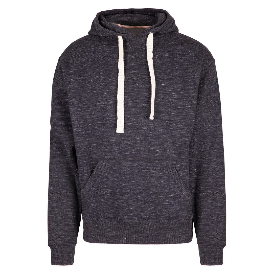 Ramo The Brushed Heavy Fleece Pull On Hoodie | Mens Black Marle Hoodie