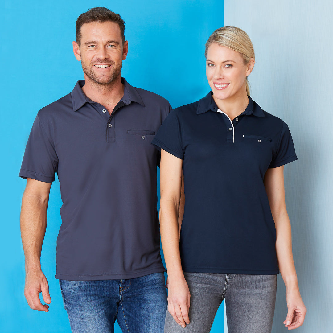 Stencil The Boston Polo | Ladies | Short Sleeve Shirts & Tops