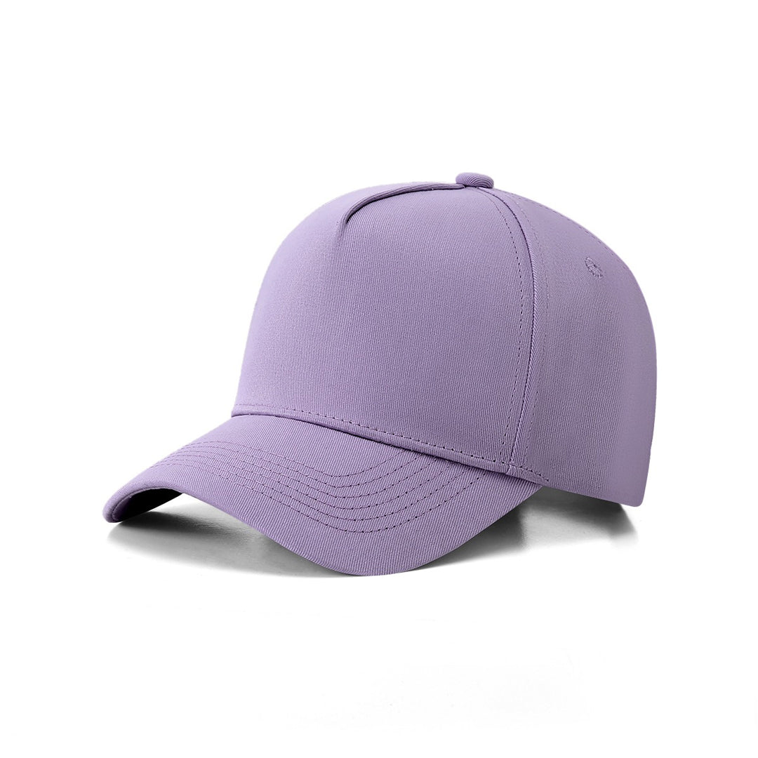 Ramo The 100% Cotton 280gsm 5 Panel Cap Lavender Headwear