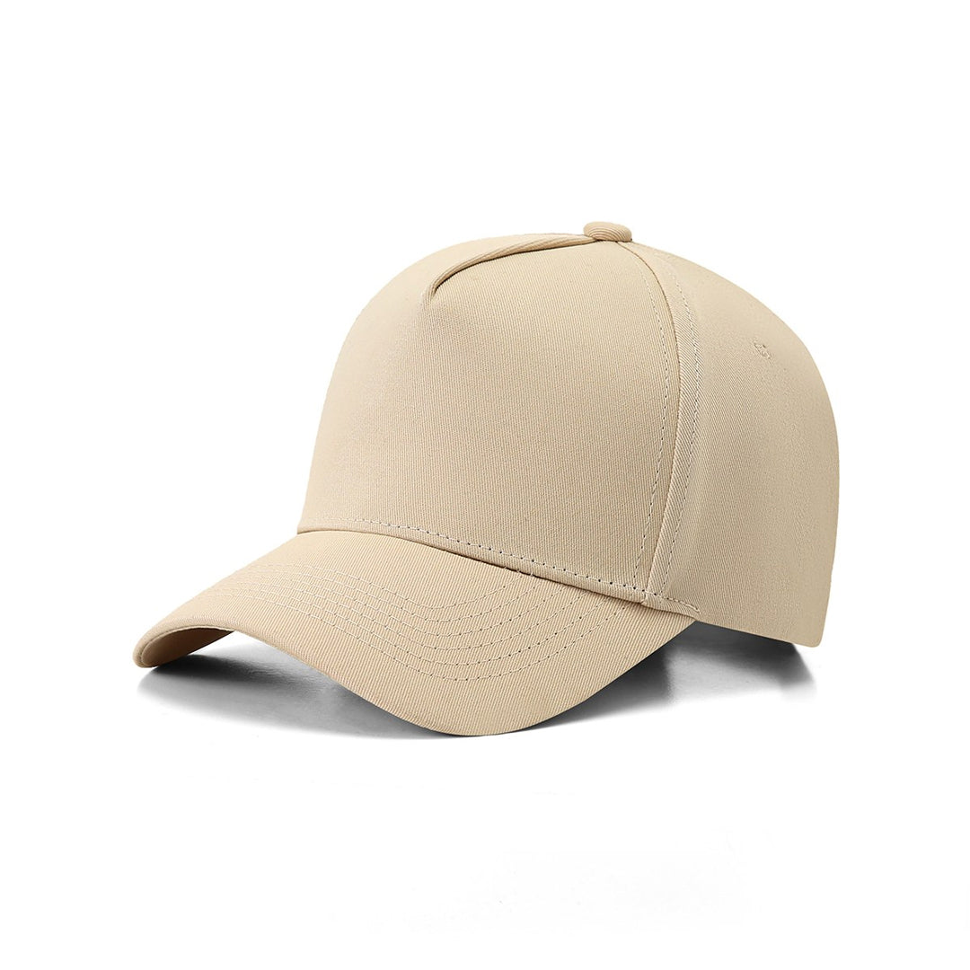 Ramo The 100% Cotton 280gsm 5 Panel Cap Natural Headwear
