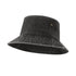 Ramo The Cotton Drill Washed Bucket Hat Black Headwear