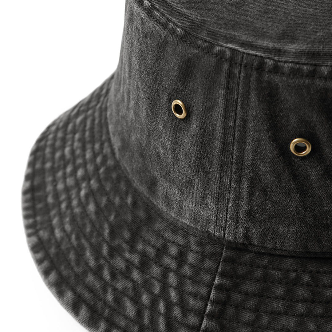 Ramo The Cotton Drill Washed Bucket Hat Headwear