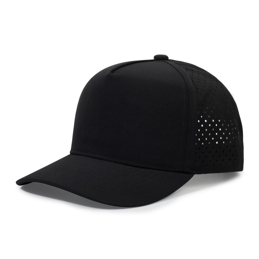 Ramo The 5 Panel Sports Mesh Cap Black Headwear