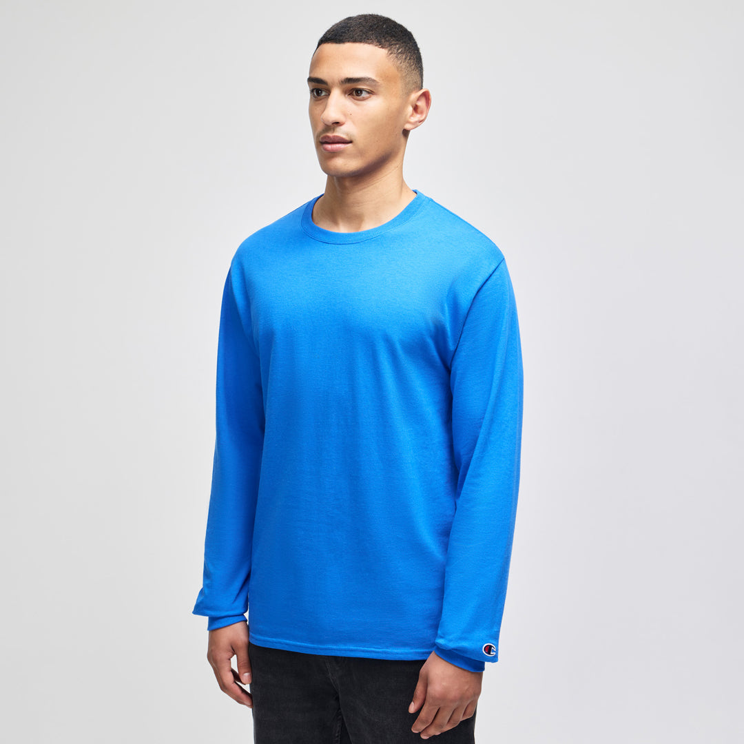 Champion The Champion Tee Shirt | Long Sleeve | Adults Royal Shirts & Tops