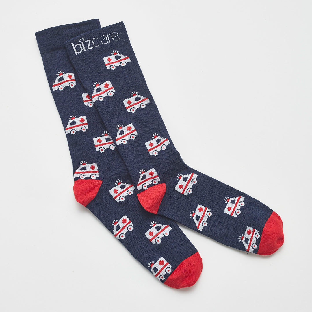 Biz Care The Biz Care Sock | Unisex Navy Socks