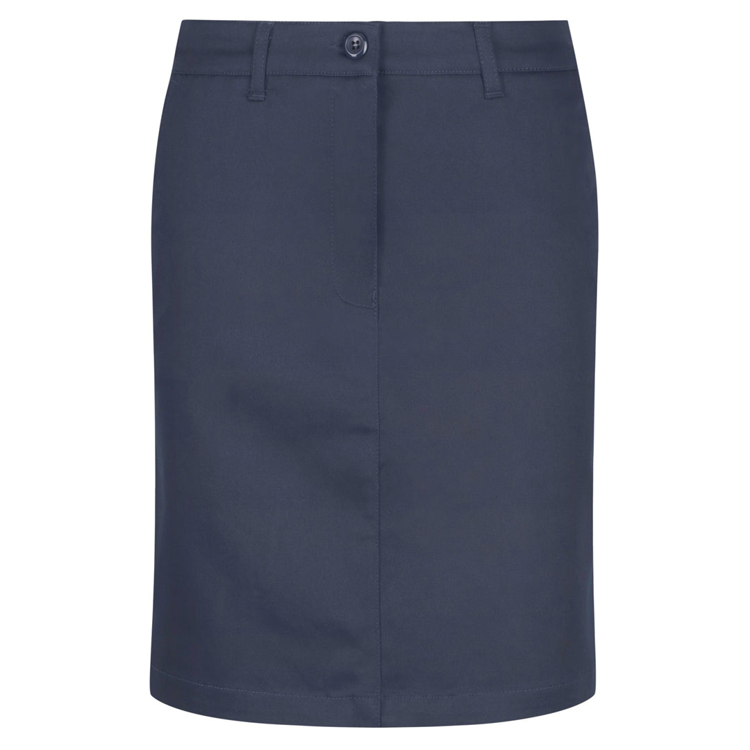 Identitee The Lily Chino Skirt Navy Skirts