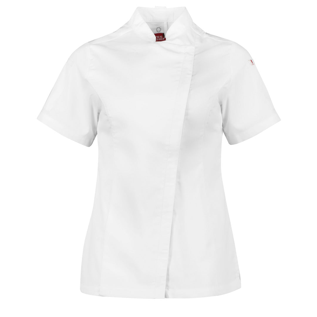 Yes! Chef The Alfresco Chefs Jacket | Ladies White Chef's Jackets