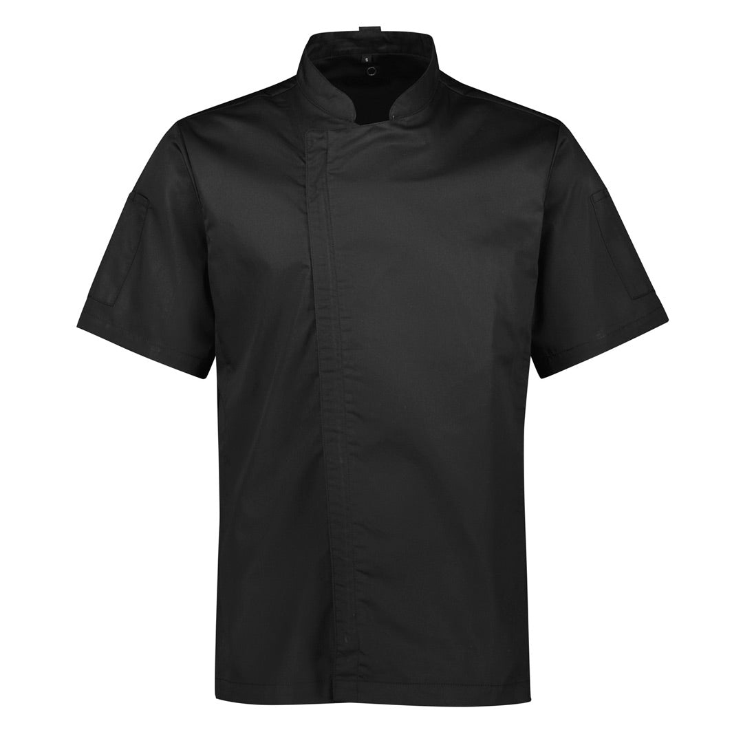Yes! Chef The Alfresco Chefs Jacket | Mens Black Chef's Jackets