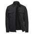 Stormtech The Oxide Sherpa Lined Canvas Jacket | Mens Black Coats & Jackets
