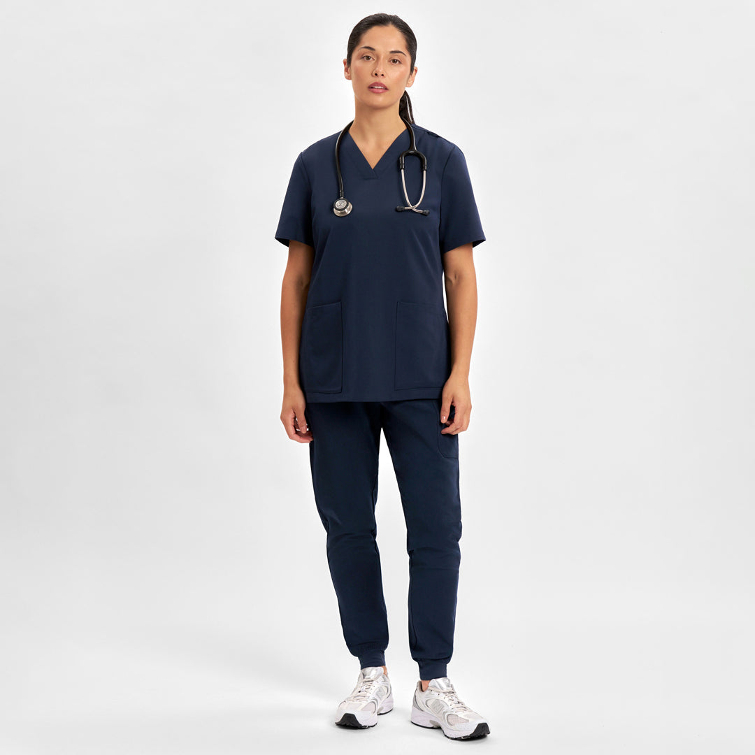 Biz Care The Pulse Jogger Pant | Womens Midnight Scrubs