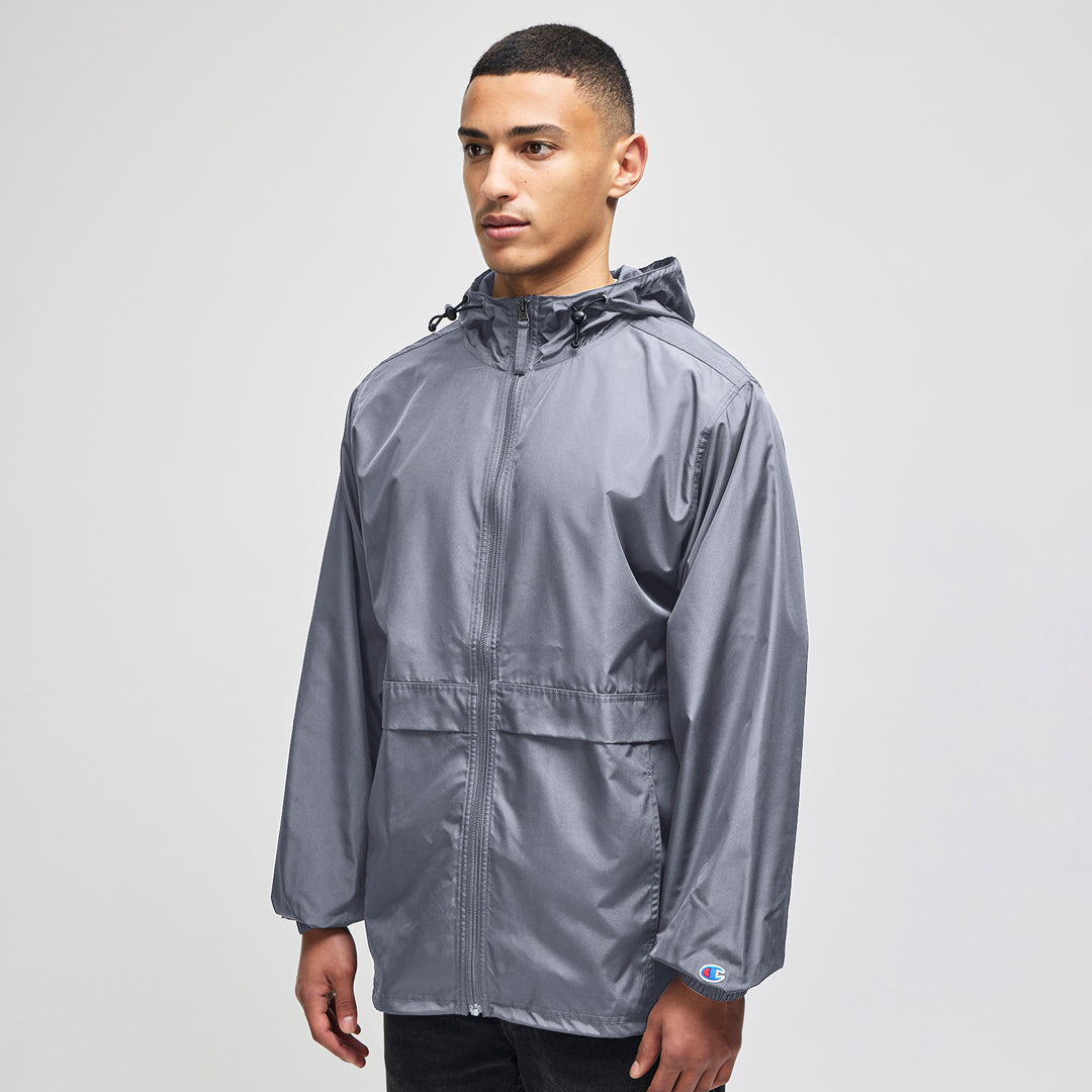 Champion The Champion Full Zip Anorak Jacket | Adults Graphite Outerwear