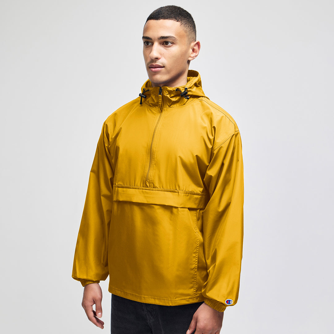 Champion The Champion Packable Anorak Jacket | Adults Gold Outerwear
