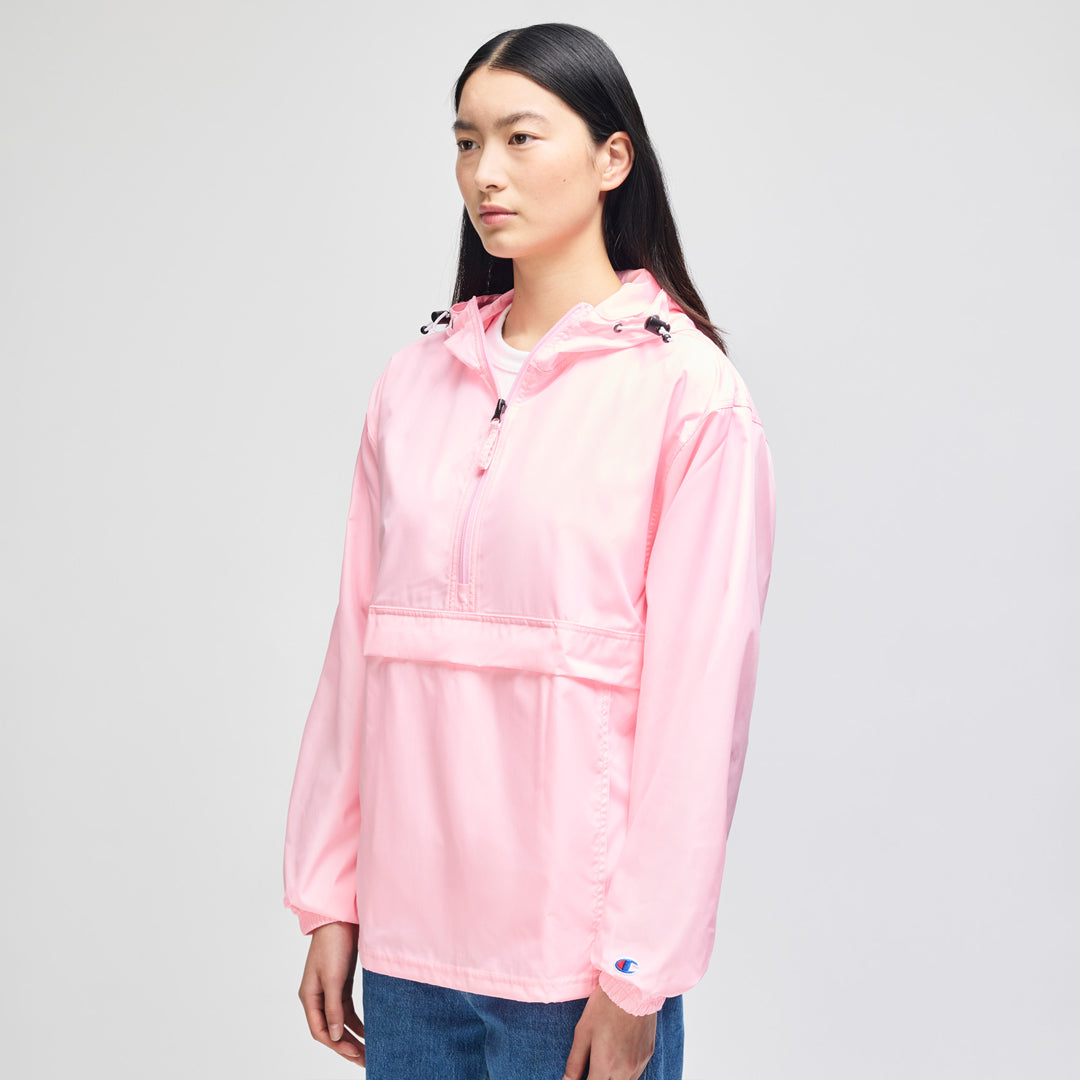 Champion The Champion Packable Anorak Jacket | Adults Pink Outerwear