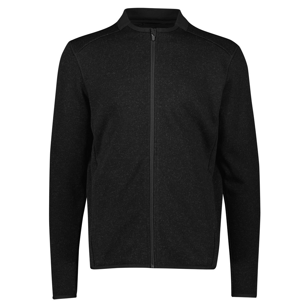 Biz Care The Nova Knit Jacket | Mens Black Marle Coats & Jackets