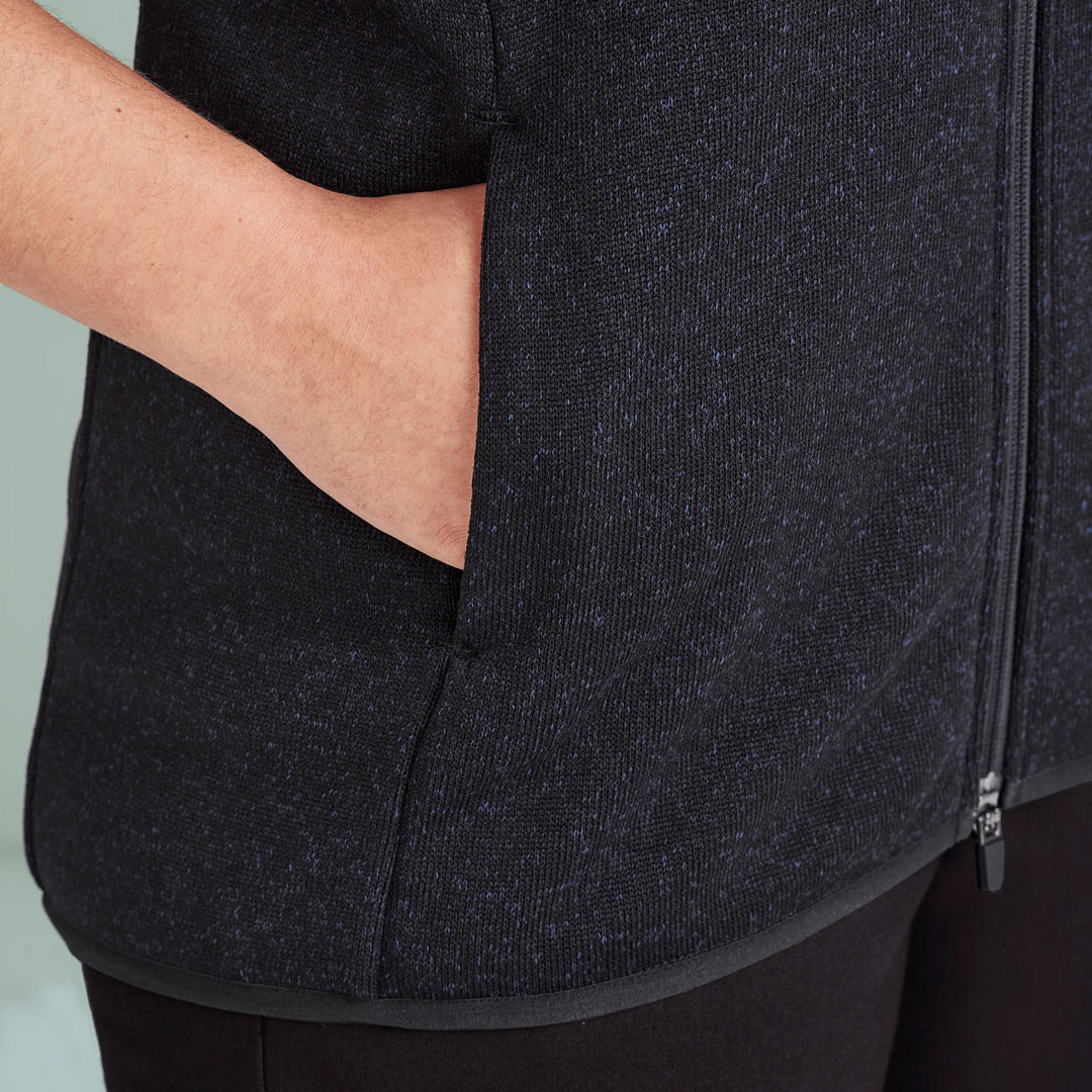 Biz Care The Nova Knit Vest | Ladies Outerwear