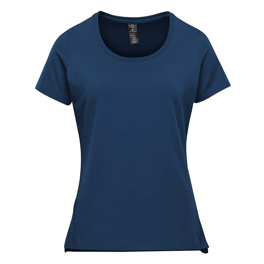 Stormtech The Montebello Tee | Short Sleeve | Ladies Indigo Shirts & Tops