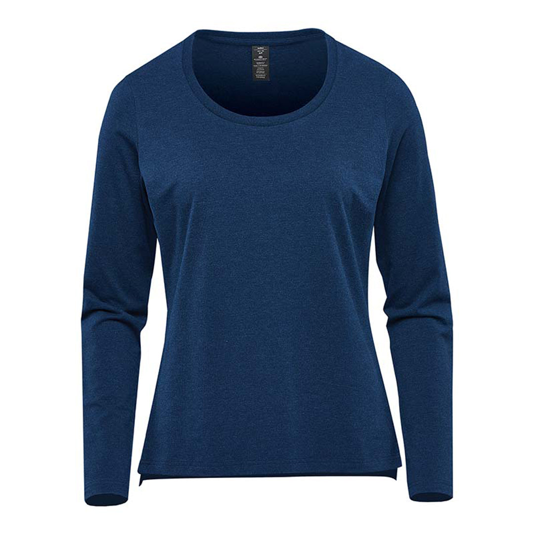 Stormtech The Montebello Tee | Long Sleeve | Ladies Indigo Shirts & Tops