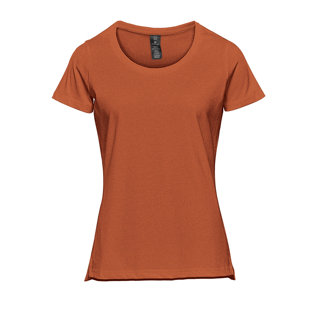 Stormtech The Equinox Tee | Short Sleeve | Ladies Rust Shirts & Tops