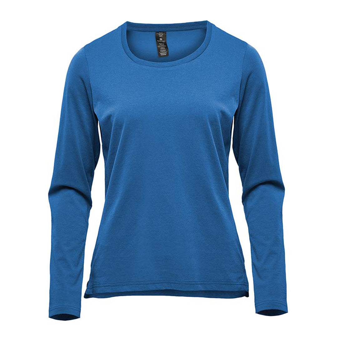 Stormtech The Equinox Tee | Long Sleeve | Ladies Steel Blue Shirts & Tops